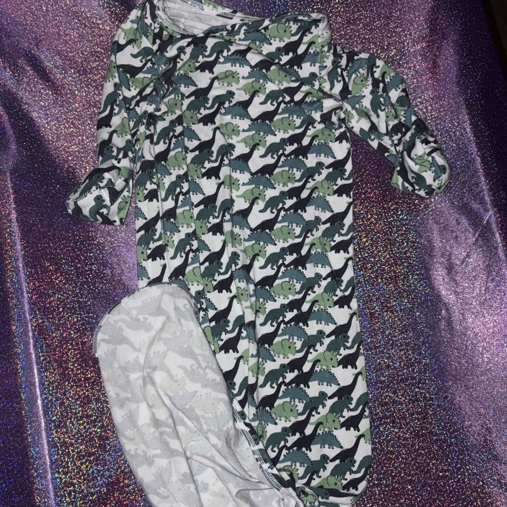 Wildbird Dinosaur Infant gown